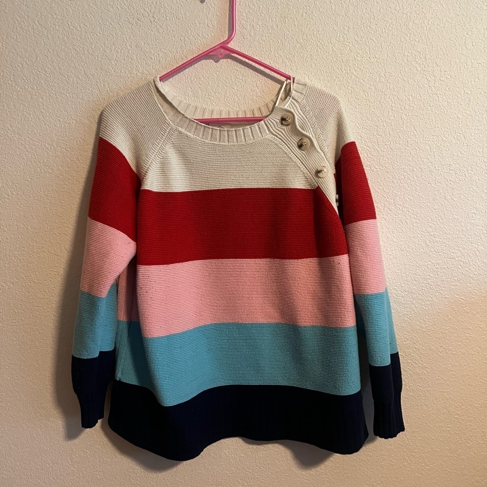 St. John's Bay Rainbow Sweater Size XXL
